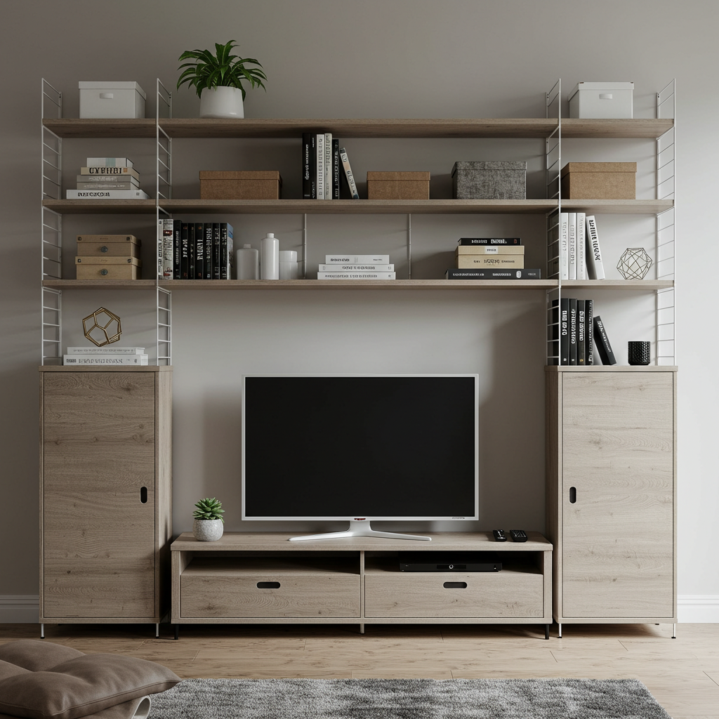 tv in a small living room