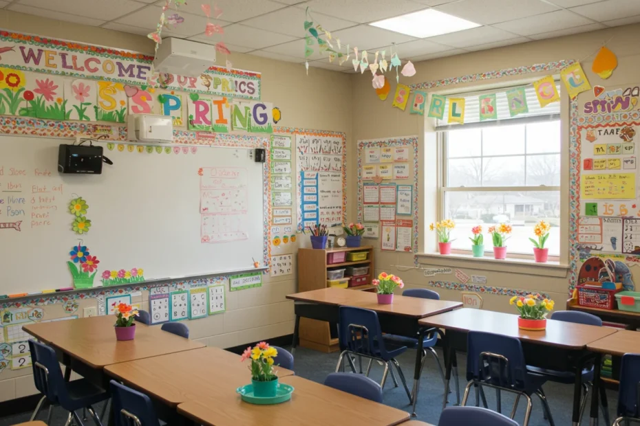 spring classroom decorations Spring classroom decorations printable Spring classroom decorations easy Spring classroom decorations for high school Spring classroom decorations for teachers Spring Decorations For Classroom Door Spring classroom decorations pinterest