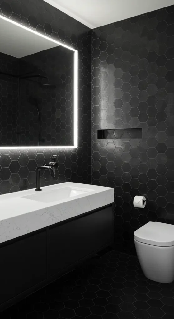 black bathroom decor ideas
Simple black bathroom decor ideas
Modern black bathroom decor ideas
Black Small bathroom ideas
Modern black Small bathroom ideas
Black bathroom decor ideas with shower
Black Bathroom Ideas pinterest