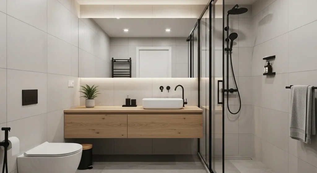 How can I make my small bathroom look amazing?