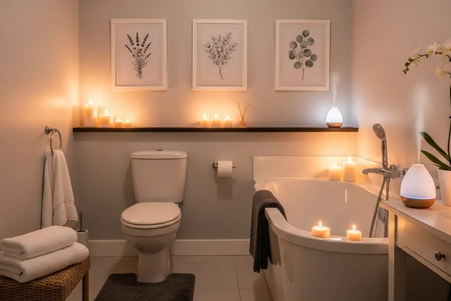 How can I make my small bathroom look amazing?