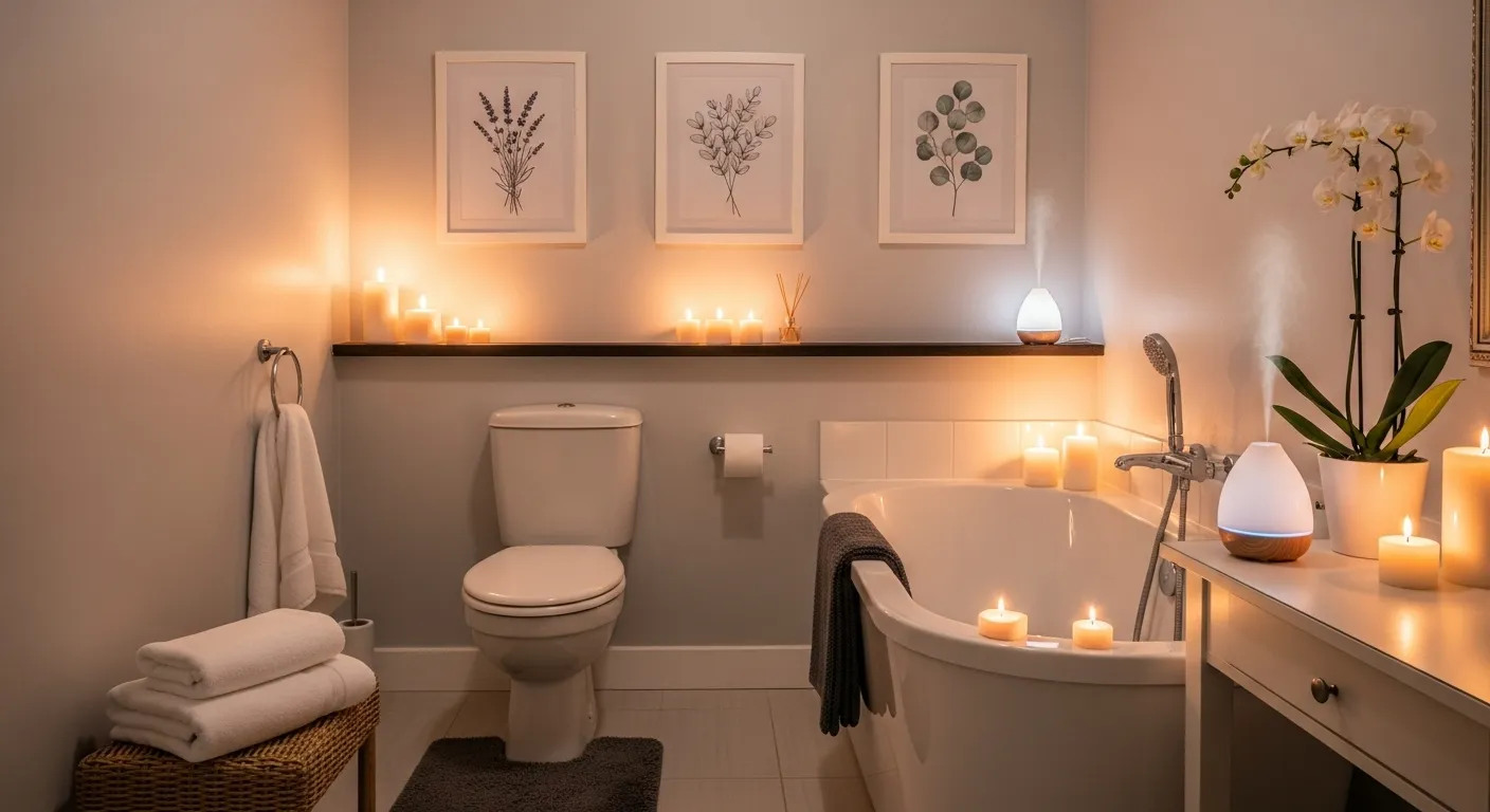How can I make my small bathroom look amazing?