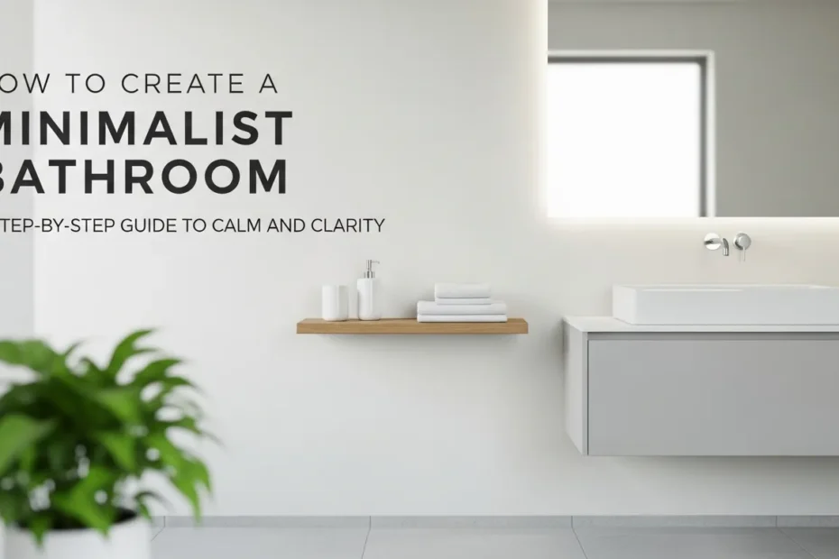 minimalist bathroom ideas how to create a minimalist bathroom modern minimalist bathroom minimalist bathroom decor small minimalist bathroom design minimalist bathroom tips minimalist home design spa-inspired bathroom How to create a minimalist bathroom?