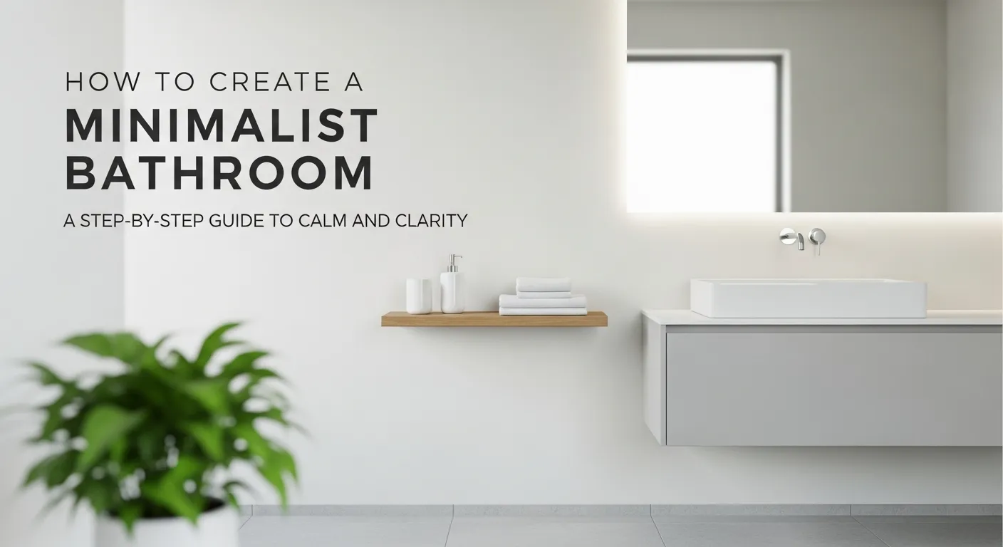 minimalist bathroom ideas how to create a minimalist bathroom modern minimalist bathroom minimalist bathroom decor small minimalist bathroom design minimalist bathroom tips minimalist home design spa-inspired bathroom How to create a minimalist bathroom?